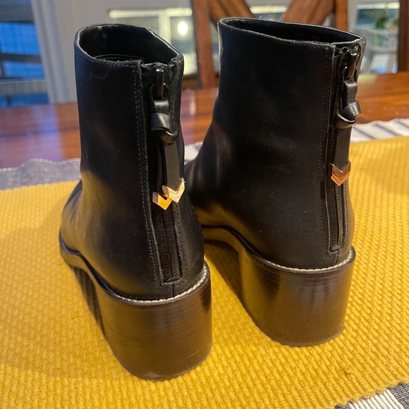 Cole Haan Winnie Grand Bootie Waterproof Cap Back/Rear-zip Ankle Boots - Picture 6 of 10